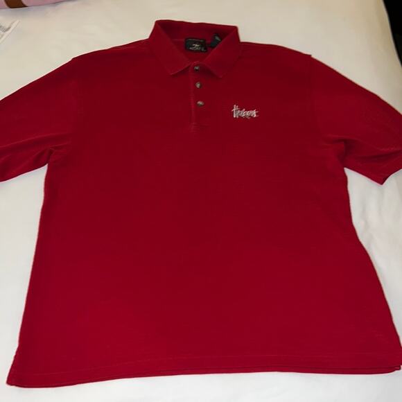 Vintage huskers red polo embroidered Antigua performance fabrics size XL - Picture 3 of 8